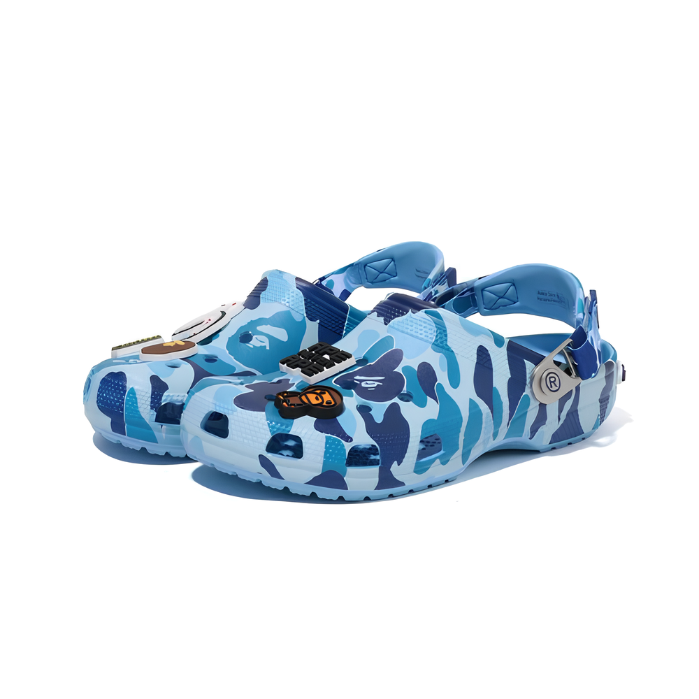 BAPE CLOGS